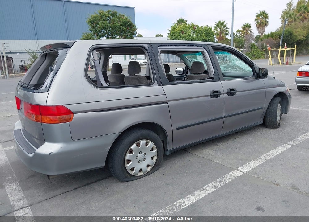 2000 HONDA ODYSSEY LX VIN: 2HKRL1852YH596411
