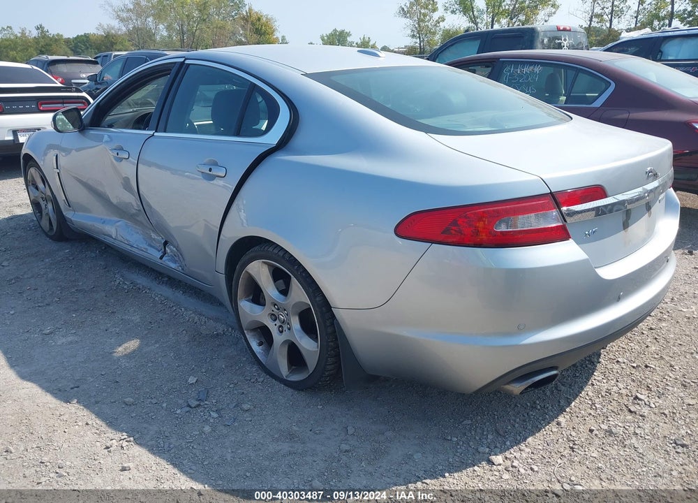 2009 JAGUAR XF SUPERCHARGED VIN: SAJWA07C491R35554