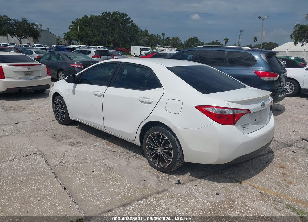 2015 TOYOTA COROLLA S PLUS VIN: 2T1BURHE8FC300689