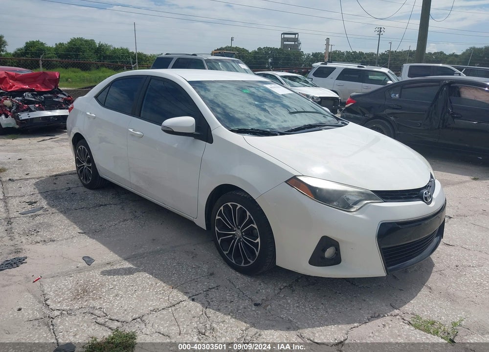 2015 TOYOTA COROLLA S PLUS VIN: 2T1BURHE8FC300689