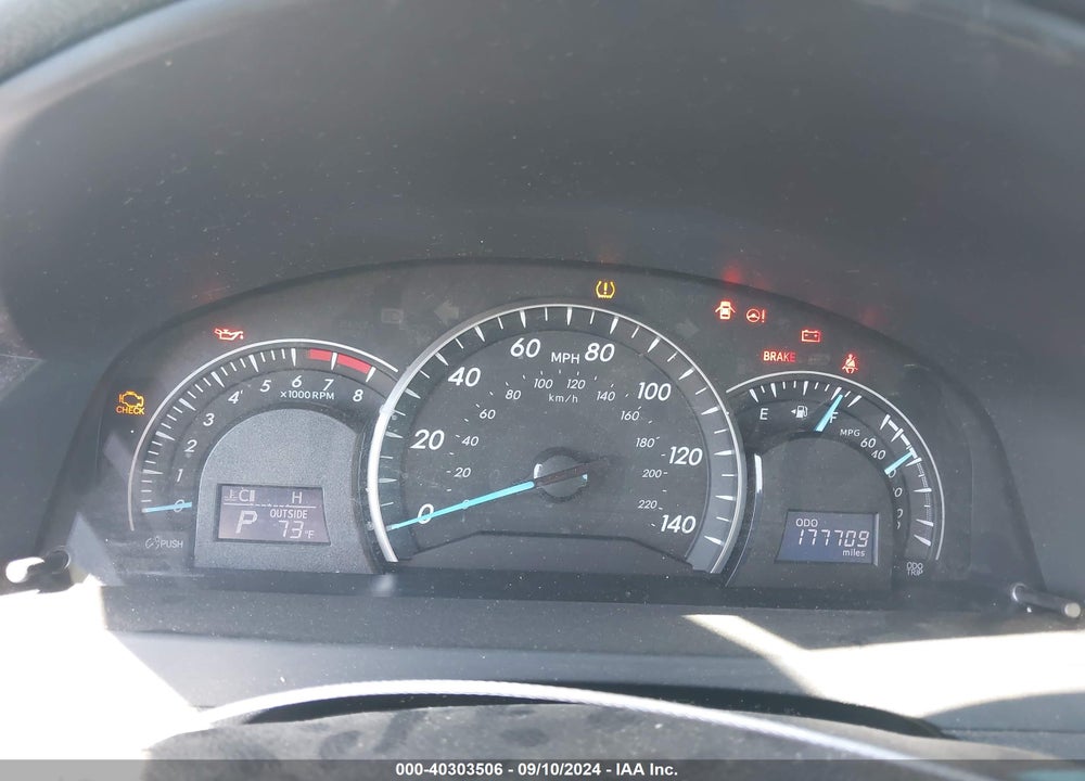 2013 TOYOTA CAMRY LE VIN: 4T1BF1FK8DU714359