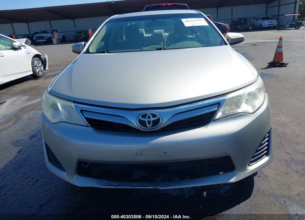 2013 TOYOTA CAMRY LE VIN: 4T1BF1FK8DU714359