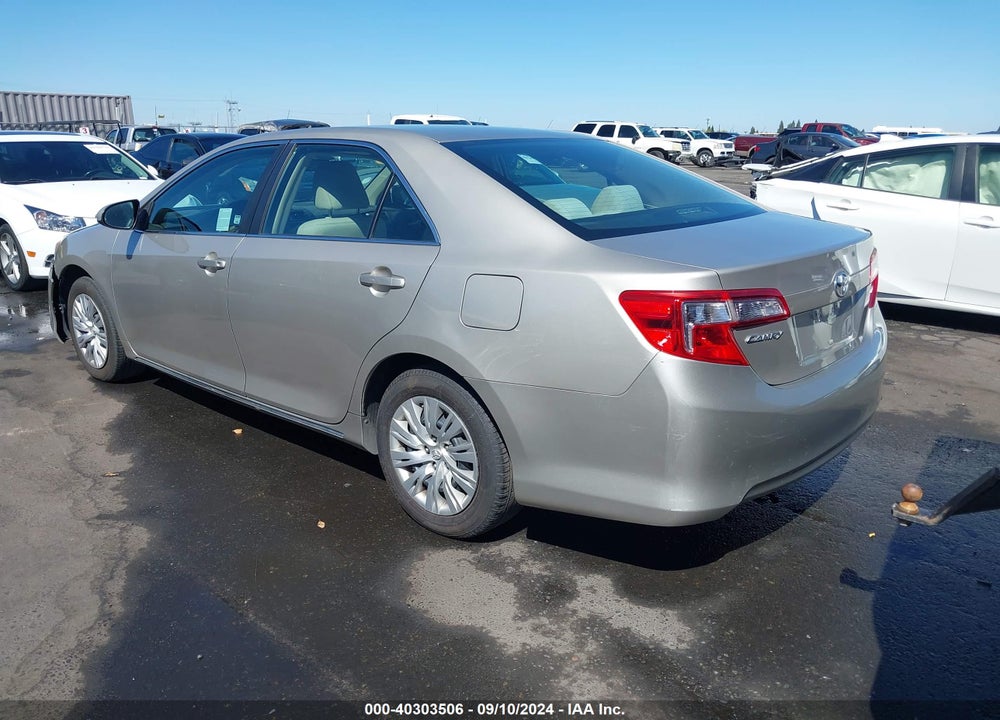 2013 TOYOTA CAMRY LE VIN: 4T1BF1FK8DU714359