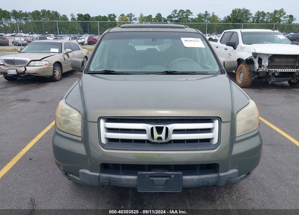 2007 HONDA PILOT EX-L VIN: 5FNYF28537B038881
