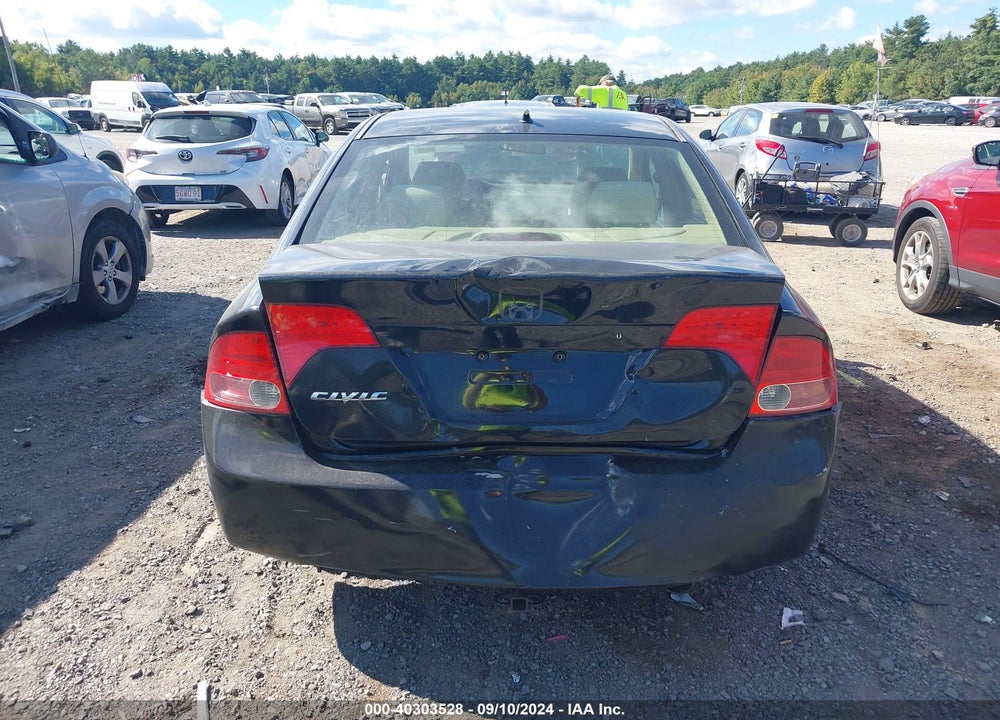 2006 HONDA CIVIC EX VIN: 1HGFA16886L077976