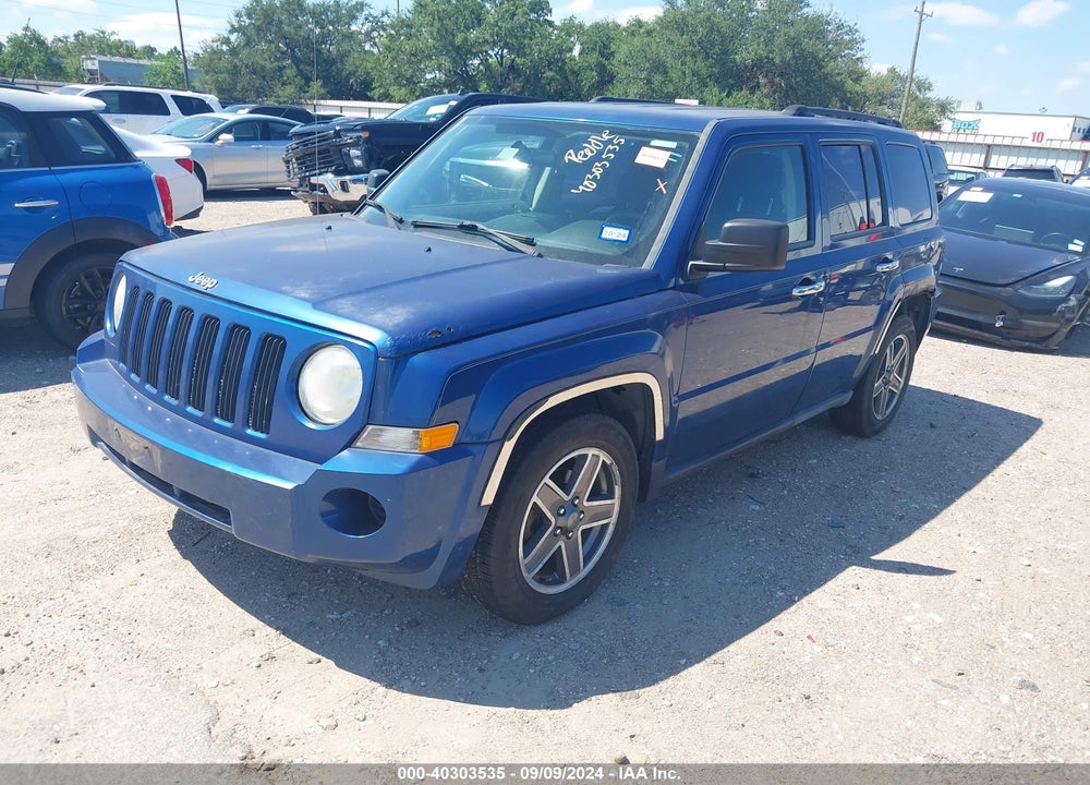 2010 JEEP PATRIOT SPORT VIN: 1J4NF2GB5AD501655