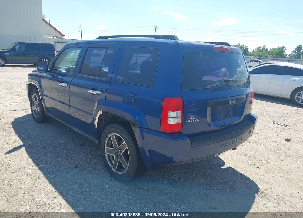 2010 JEEP PATRIOT SPORT VIN: 1J4NF2GB5AD501655