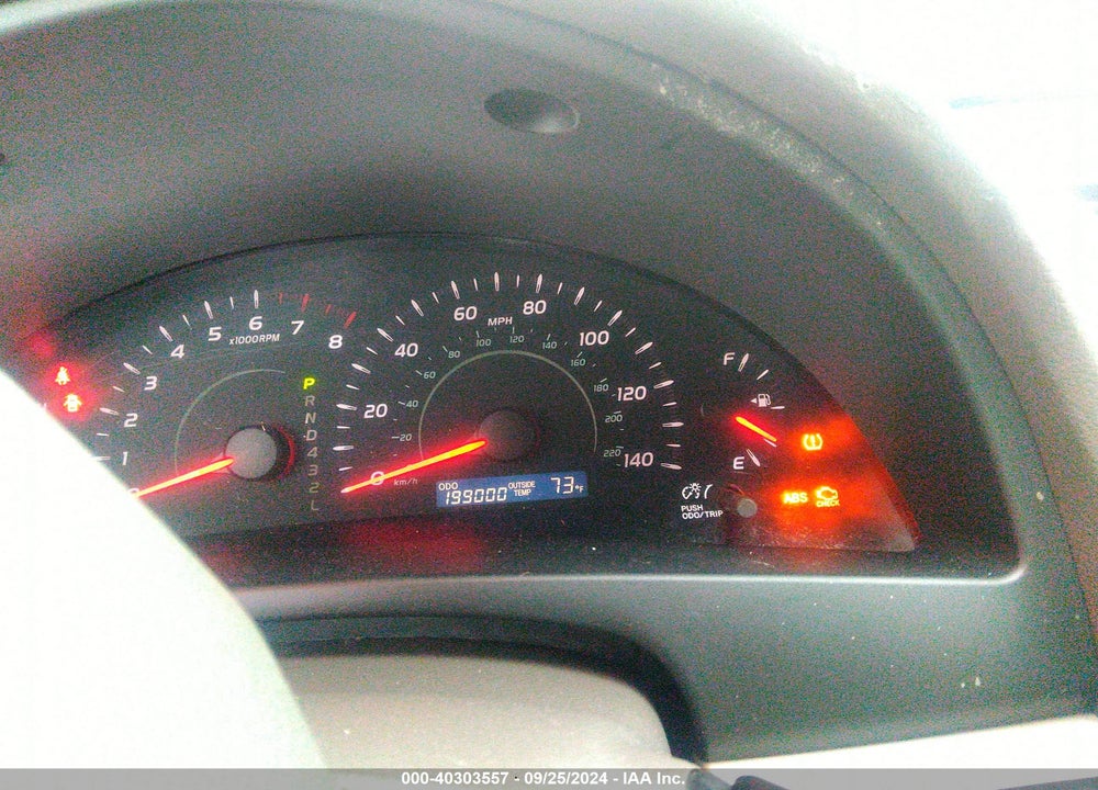 2009 TOYOTA CAMRY LE VIN: 4T1BE46K69U801978
