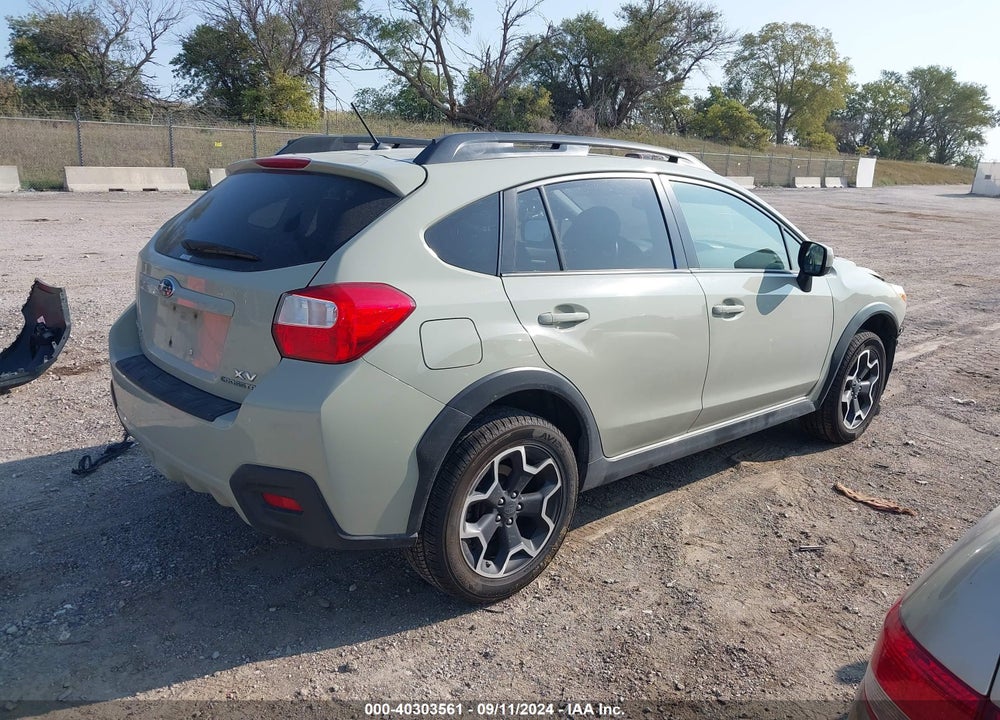 2014 SUBARU XV CROSSTREK 2.0I PREMIUM VIN: JF2GPACC9E8301382