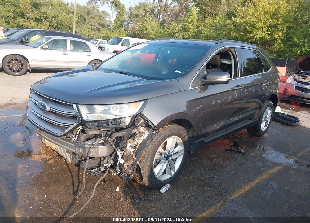 2017 FORD EDGE SEL VIN: 2FMPK4J95HBC26540