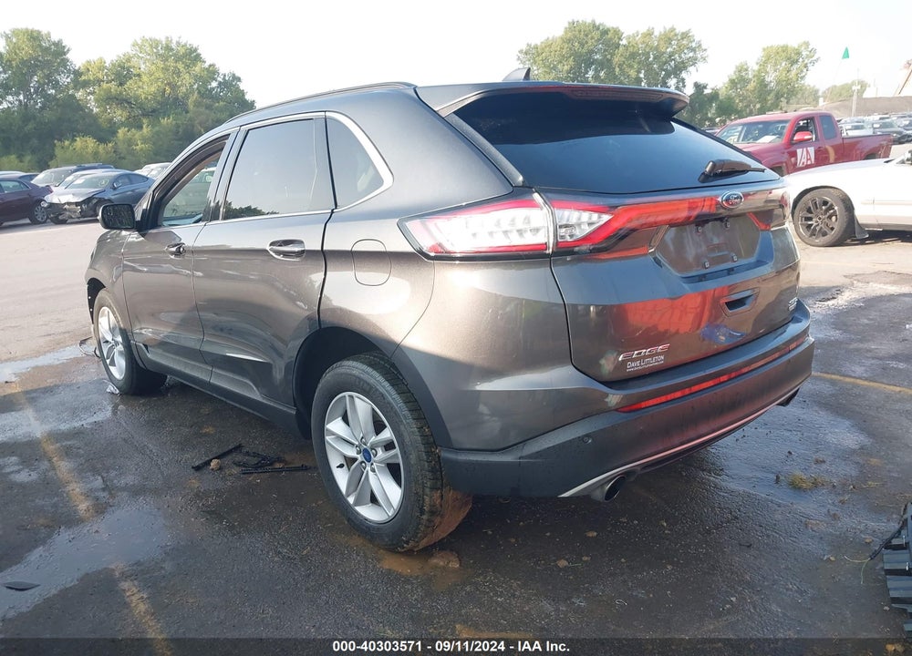 2017 FORD EDGE SEL VIN: 2FMPK4J95HBC26540