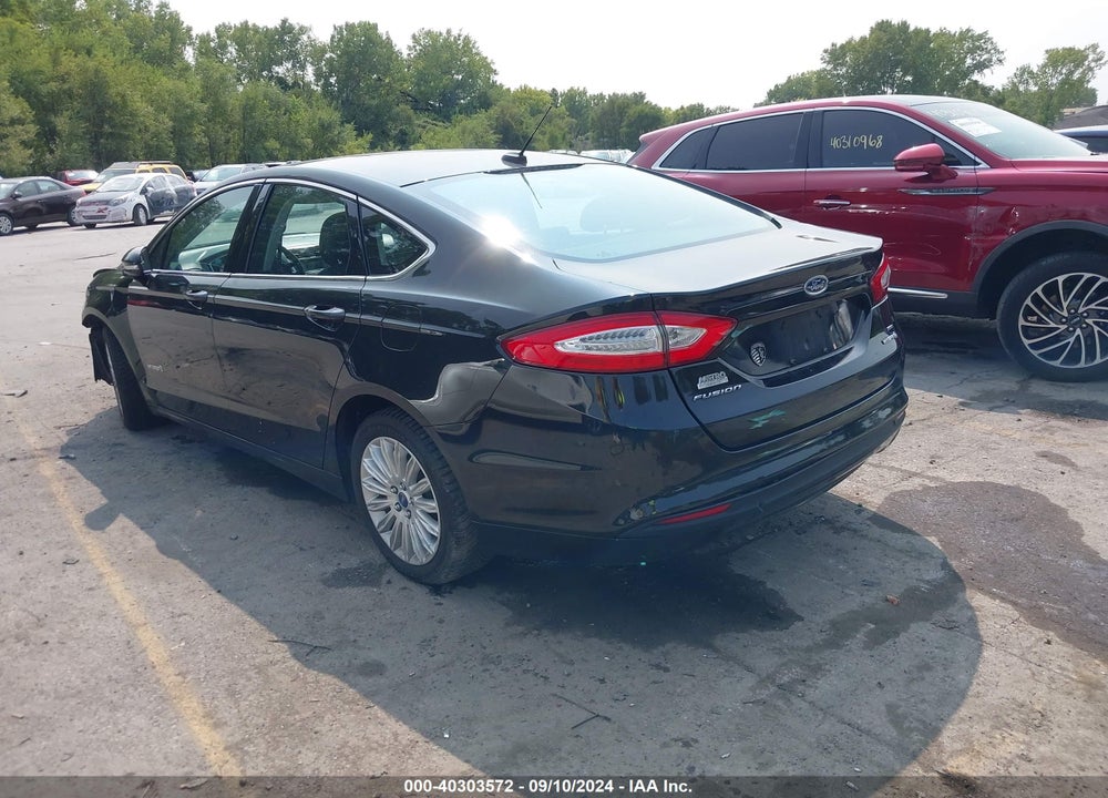 2013 FORD FUSION HYBRID SE VIN: 3FA6P0LU9DR186119