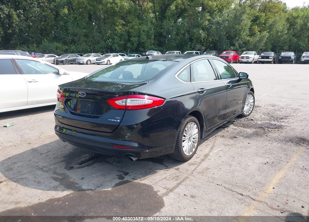 2013 FORD FUSION HYBRID SE VIN: 3FA6P0LU9DR186119