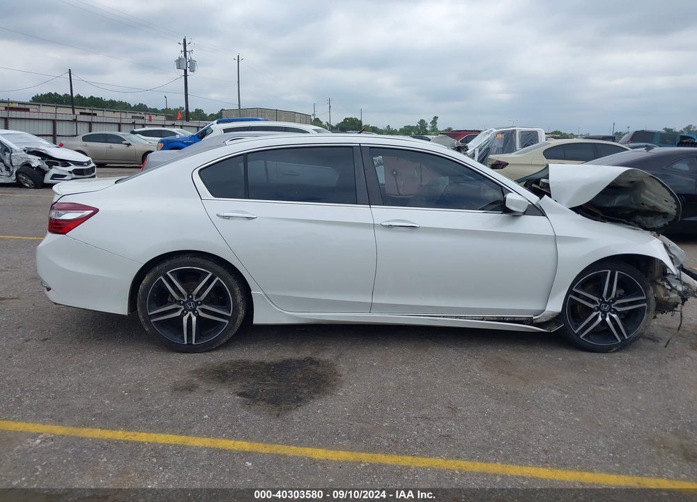 2016 HONDA ACCORD SPORT VIN: 1HGCR2F62GA222877