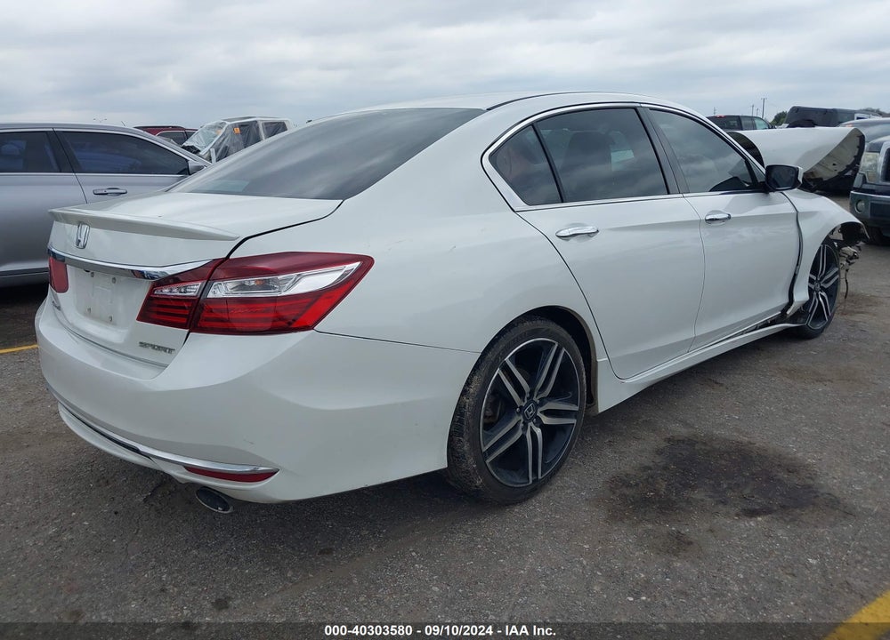 2016 HONDA ACCORD SPORT VIN: 1HGCR2F62GA222877