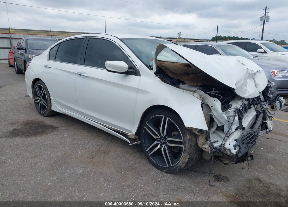 2016 HONDA ACCORD SPORT VIN: 1HGCR2F62GA222877