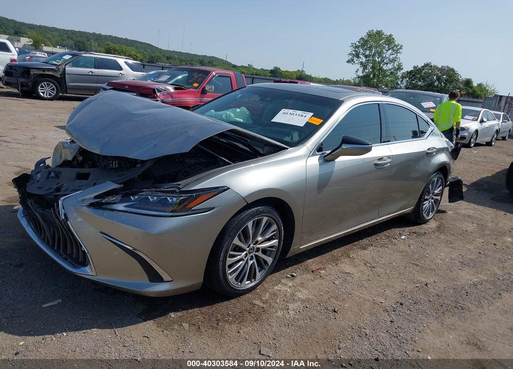 2019 LEXUS ES 350 LUXURY VIN: 58ABZ1B17KU038528