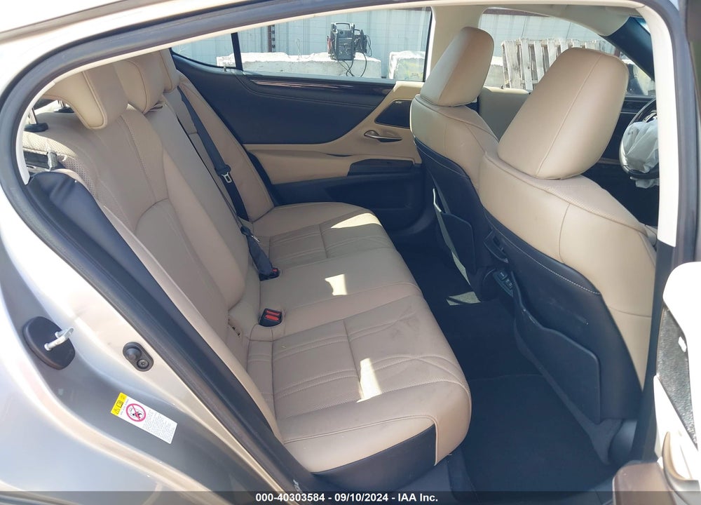 2019 LEXUS ES 350 LUXURY VIN: 58ABZ1B17KU038528