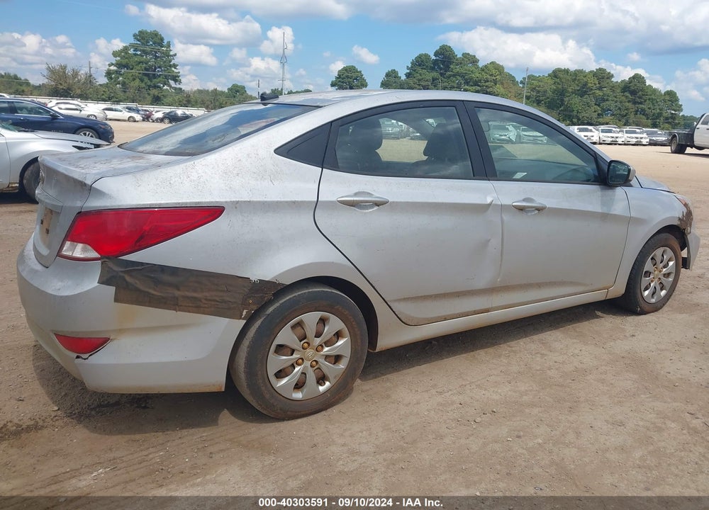 2017 HYUNDAI ACCENT SE VIN: KMHCT4AEXHU275235