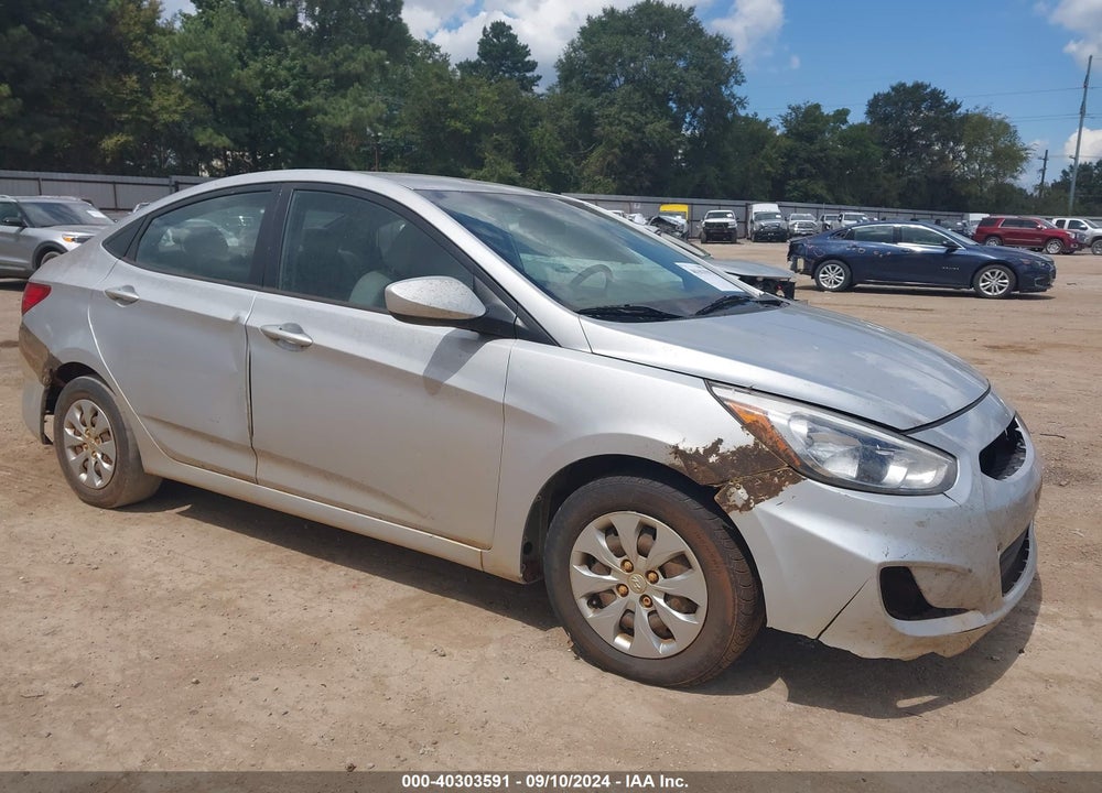 2017 HYUNDAI ACCENT SE VIN: KMHCT4AEXHU275235