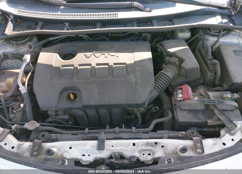 2011 TOYOTA COROLLA LE VIN: 2T1BU4EE5BC610574