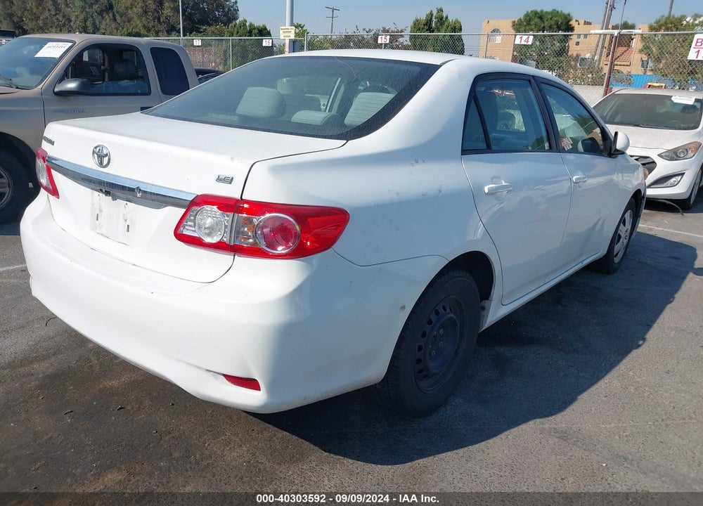 2011 TOYOTA COROLLA LE VIN: 2T1BU4EE5BC610574