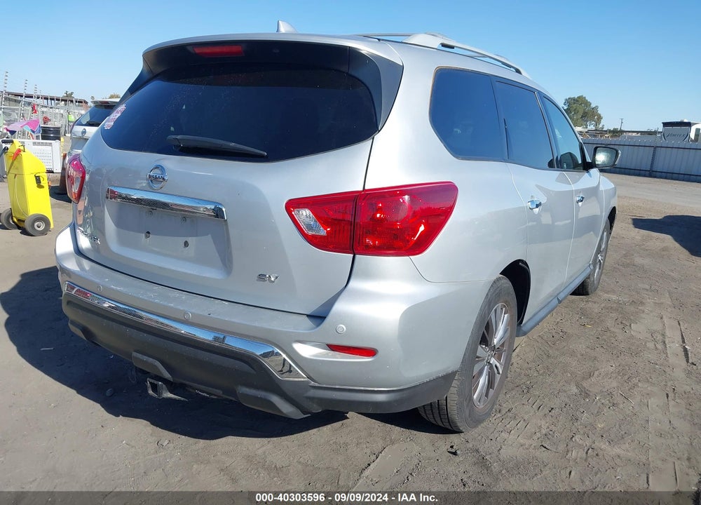 2019 NISSAN PATHFINDER SV VIN: 5N1DR2MN8KC606877