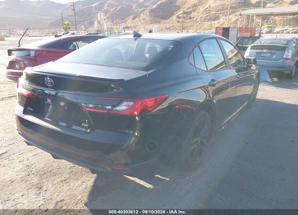 2025 TOYOTA CAMRY SE VIN: 4T1DAACK4SU511252