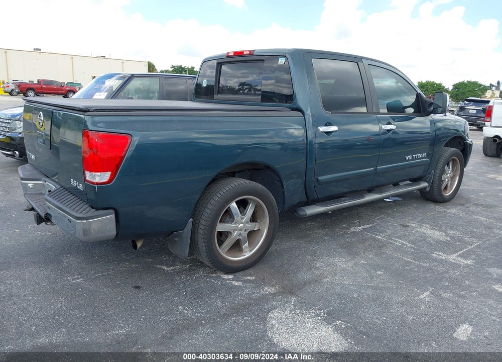 2005 NISSAN TITAN LE VIN: 1N6BA07A05N543991