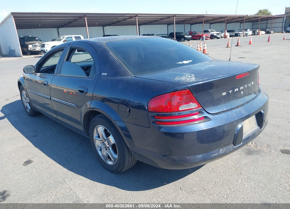2001 DODGE STRATUS ES VIN: 1B3AJ56UX1N526019