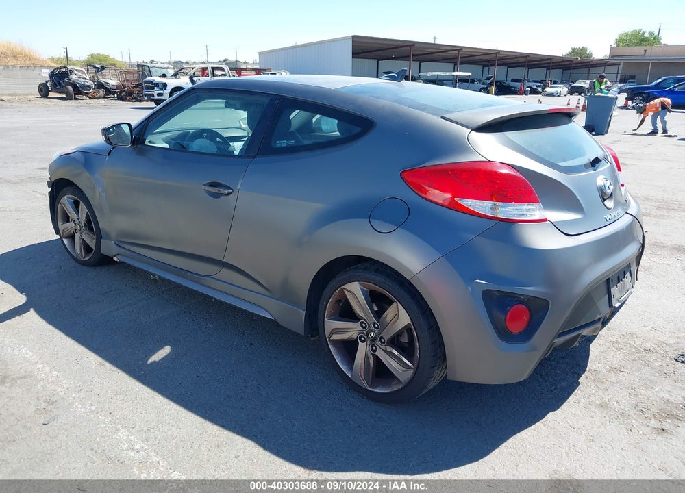 2015 HYUNDAI VELOSTER TURBO VIN: KMHTC6AE0FU237991