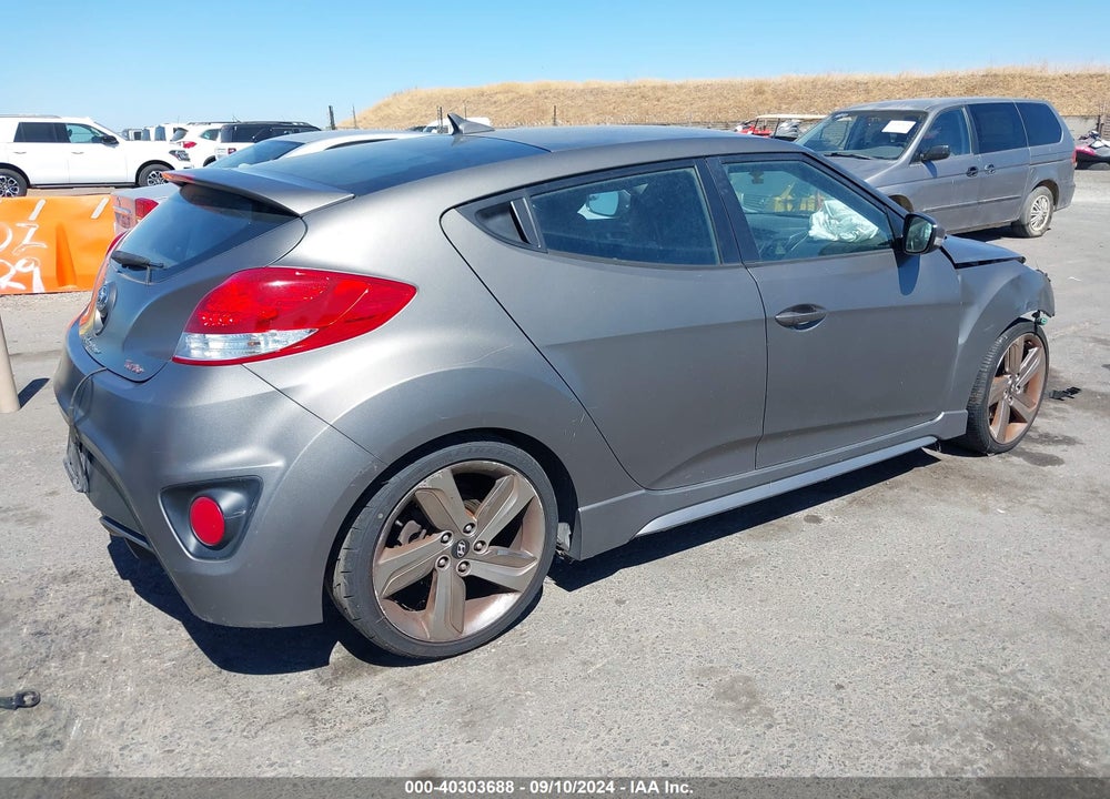 2015 HYUNDAI VELOSTER TURBO VIN: KMHTC6AE0FU237991