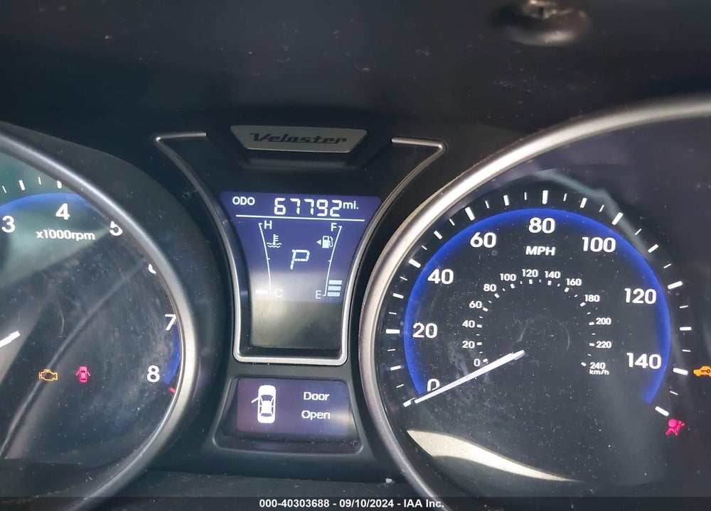 2015 HYUNDAI VELOSTER TURBO VIN: KMHTC6AE0FU237991