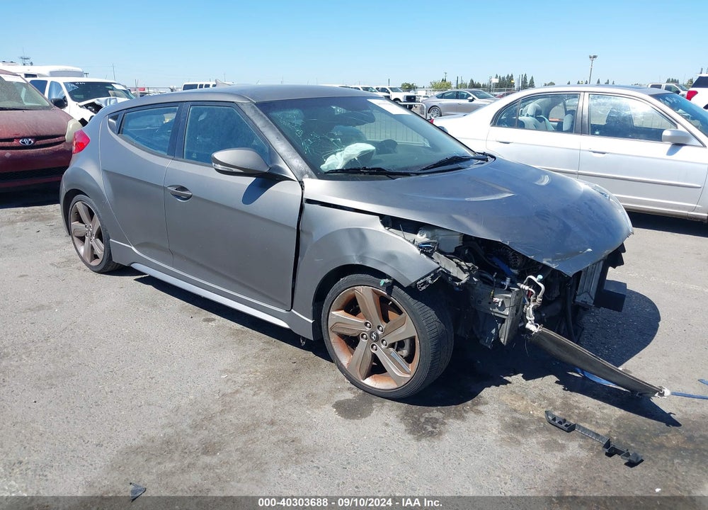 2015 HYUNDAI VELOSTER TURBO VIN: KMHTC6AE0FU237991