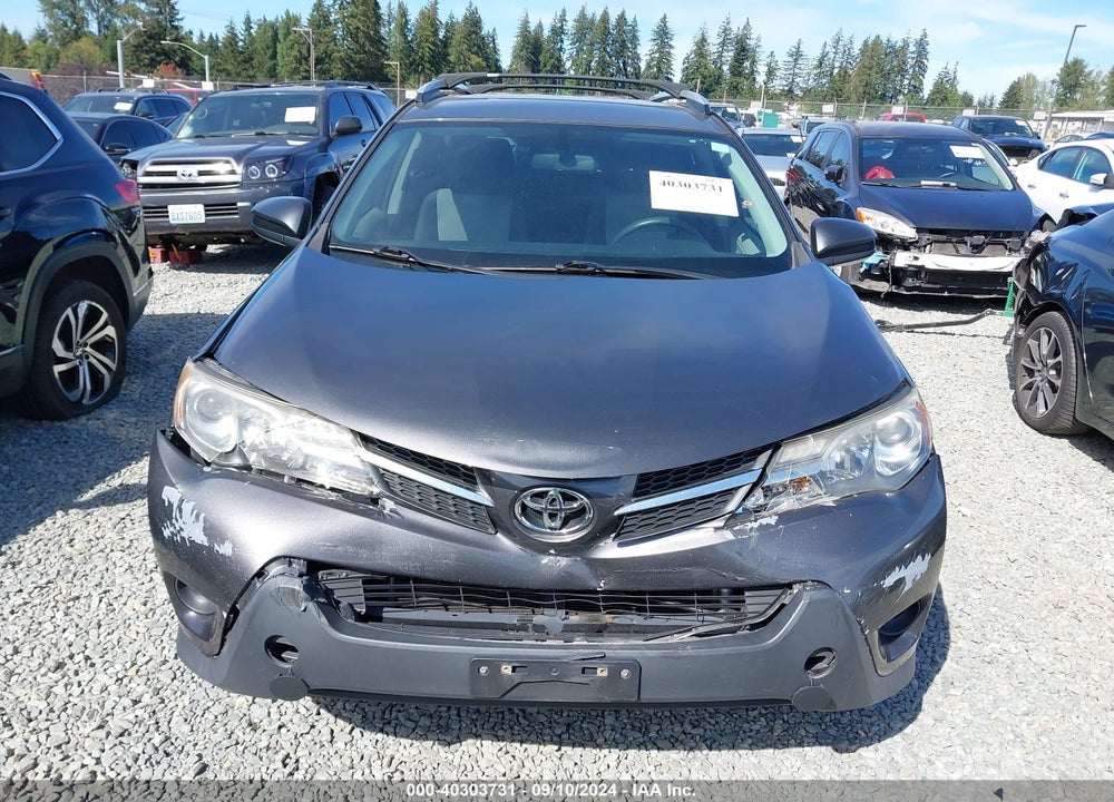 2013 TOYOTA RAV4 LE VIN: JTMBFREV1D5017141