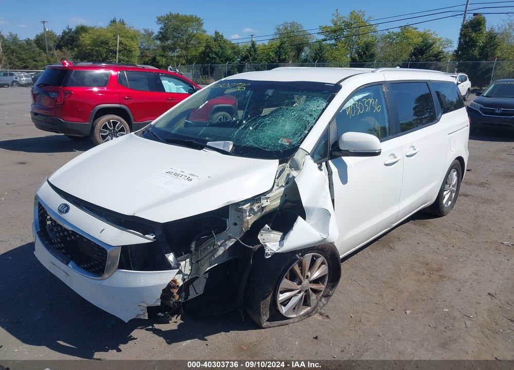2016 KIA SEDONA LX VIN: KNDMB5C13G6114370