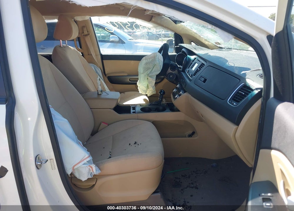 2016 KIA SEDONA LX VIN: KNDMB5C13G6114370