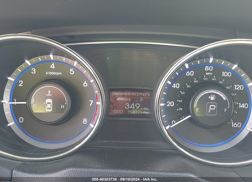 2011 HYUNDAI SONATA LIMITED VIN: 5NPEC4AC4BH268813