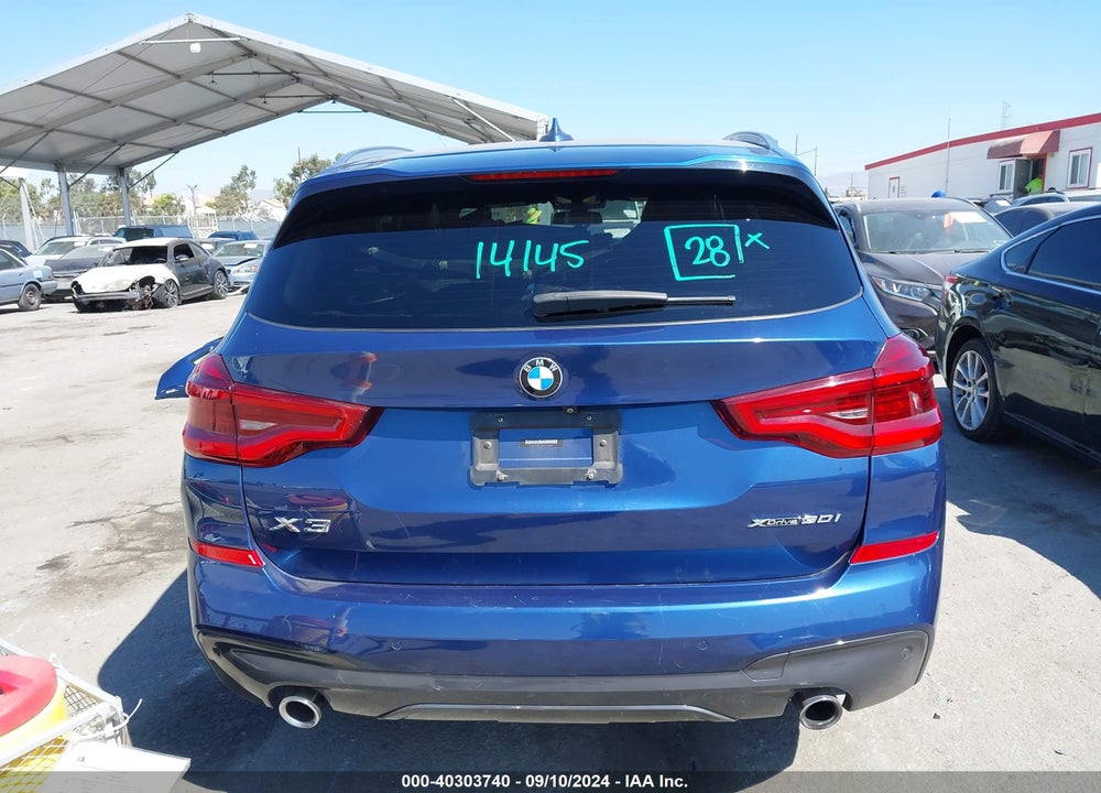 2019 BMW X3 XDRIVE30I VIN: 5UXTR9C54KLE14691