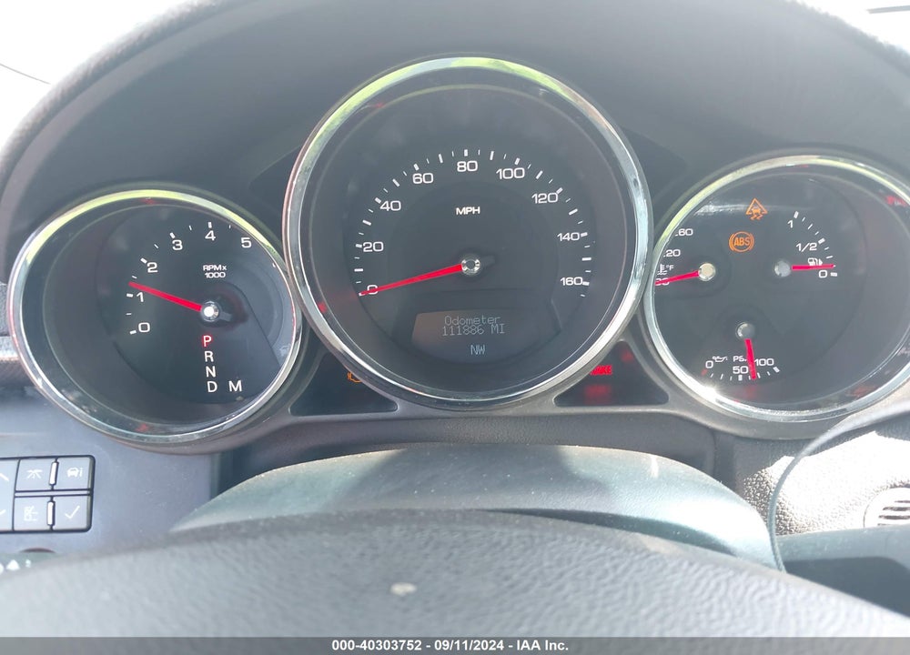 2011 CADILLAC CTS PERFORMANCE VIN: 1G6DL5EY4B0130857