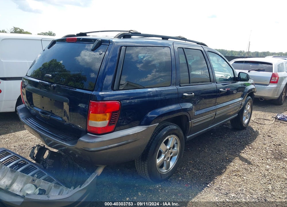 2004 JEEP GRAND CHEROKEE LAREDO VIN: 1J4GW48S04C418938