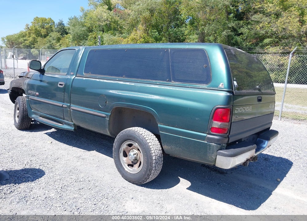 1998 DODGE RAM 1500 ST VIN: 1B7HF16Y9WS622114