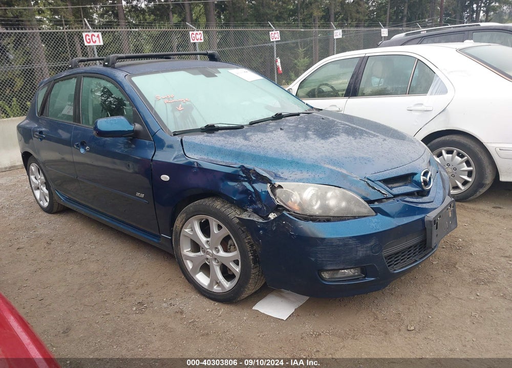 2008 MAZDA 3 S GRAND TOURING VIN: JM1BK343481831709