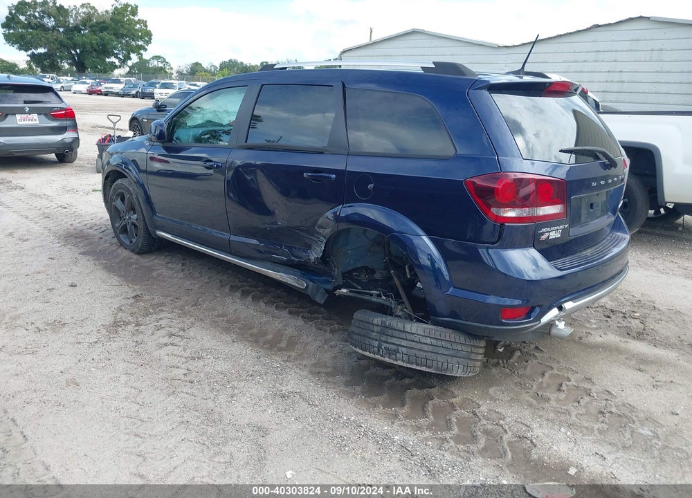 2018 DODGE JOURNEY CROSSROAD AWD VIN: 3C4PDDGG7JT516583
