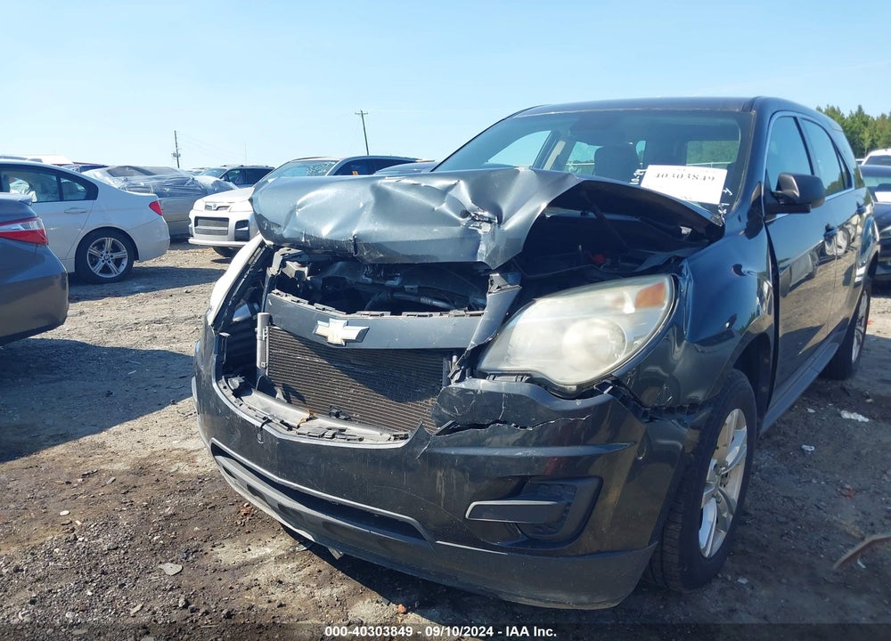 2012 CHEVROLET EQUINOX LS VIN: 2GNALBEKXC1231523