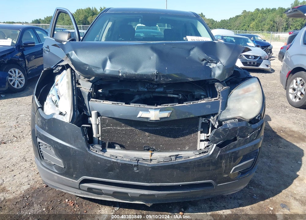 2012 CHEVROLET EQUINOX LS VIN: 2GNALBEKXC1231523