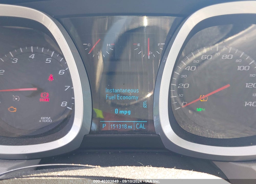 2012 CHEVROLET EQUINOX LS VIN: 2GNALBEKXC1231523