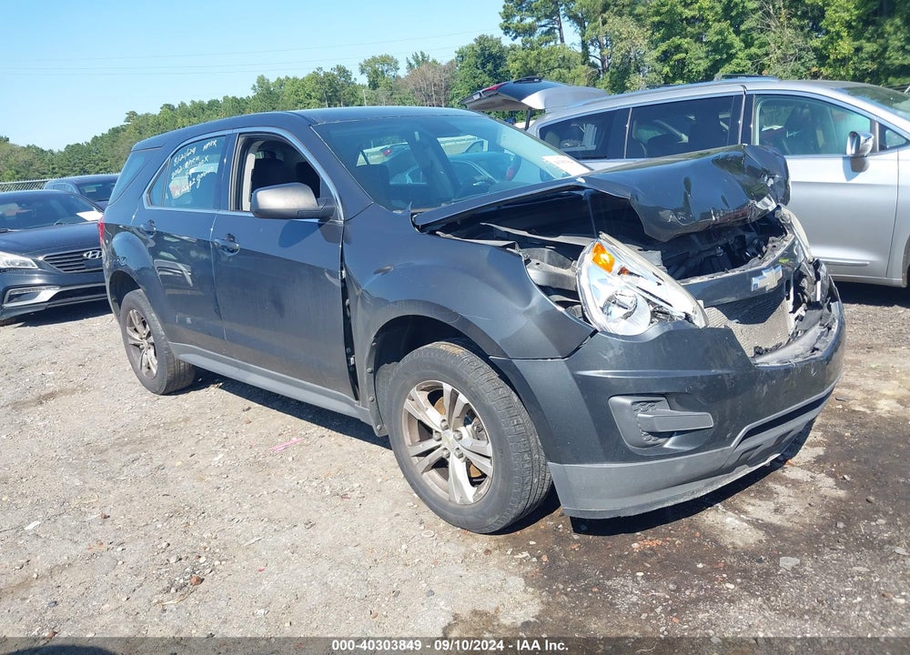 2012 CHEVROLET EQUINOX LS VIN: 2GNALBEKXC1231523