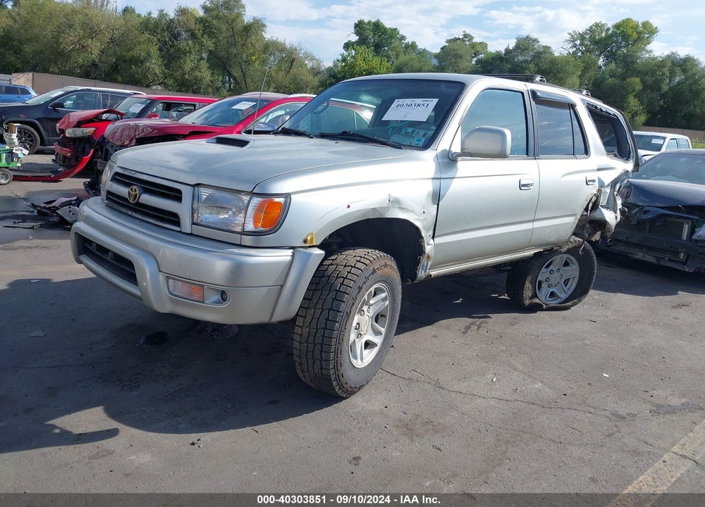 2000 TOYOTA 4RUNNER SR5 V6 VIN: JT3HN86R3Y0284586