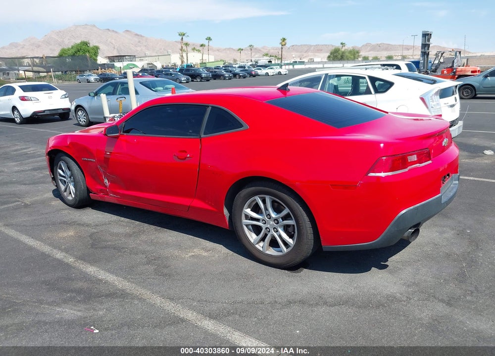 2015 CHEVROLET CAMARO 2LS VIN: 2G1FB1E3XF9306210